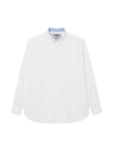 Duża męska koszula RICHARD D555 Biała