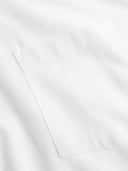 Zestaw wizytowe spodnie chino BRUNO Xtenda Waist granatowe (indigo) i biała koszula wizytowa RICHARD D555