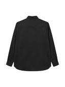 Duża męska koszula RICHARD D555 Czarna