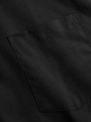 Duża męska koszula wizytowa krótki rękaw JAMES D555 Czarna