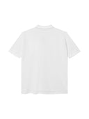 Duża męska koszulka Polo GRANT bawełniana biała