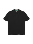 Duża męska koszulka Polo GRANT bawełniana czarna