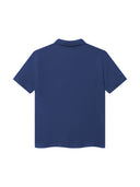 Duża męska koszulka Polo GRANT bawełniana granatowa