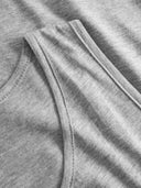 Large men's cotton undershirt FABIO D555 Gray