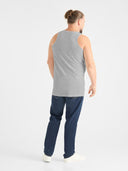 Large men's cotton undershirt FABIO D555 Gray