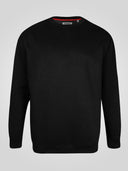 Duża męska bluza zakładana przez głowę SWEAT czarna