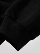 Duża męska bluza zakładana przez głowę SWEAT czarna