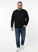SWEAT men's large overhead sweatshirt, black