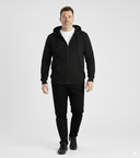 CANTOR Rockford Large Men's Zip-Up Hoodie Black