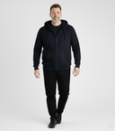 CANTOR Rockford Navy Blue Men's Large Zip-Up Hoodie