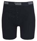 Zestaw duży męski podkoszulek FABIO D555 czarny i męskie bokserki 3-pak DRIVER 1 D555 czarne