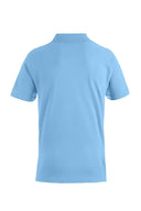 Large men's cotton piqué shirt PROMODORO Polo Superior - Alaskan blue - light blue