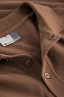 Men's Large Cotton Polo Shirt Superior White