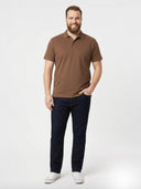 Men's Large Cotton Polo Shirt Superior White