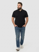 Men's Large Cotton Polo Shirt Superior White