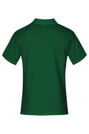 Large men's cotton piqué shirt PROMODORO Polo Superior - Forest green