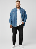 Duże męskie spodnie jeansowe