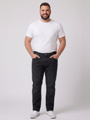 BALFOUR Men's Large Stretch Jeans Black