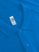 Duża męska koszulka polo bawełniana Polo PORA210 Ciemnoniebieska