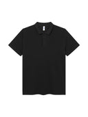 Duża męska koszulka Polo bawełniana Polo PORA210 Czarna