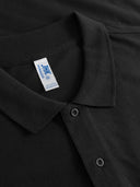 Duża męska koszulka Polo bawełniana Polo PORA210 Czarna