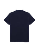 Duża męska koszulka Polo bawełniana POLO PORA210 granatowa