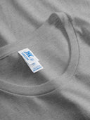 Duży męski T-shirt bawełniany premium JHK TSRA190 Szary