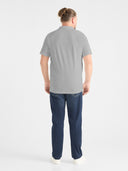 Duża męska koszulka Polo bawełniana Polo PORA210 Szara