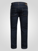 AMBROSE D555 Men's Large Regular Fit Jeans Dark Blue