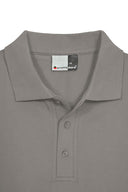 Men's Large Cotton Polo Shirt Superior White